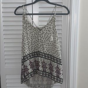 Patterned Tank Top